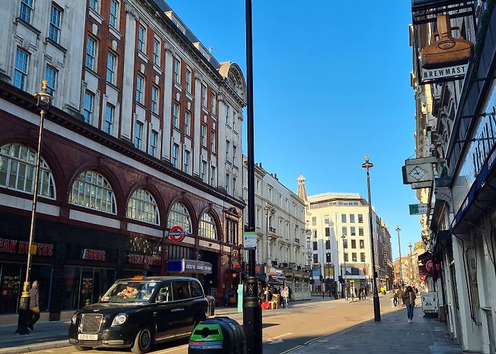 Leicester Square tube photo