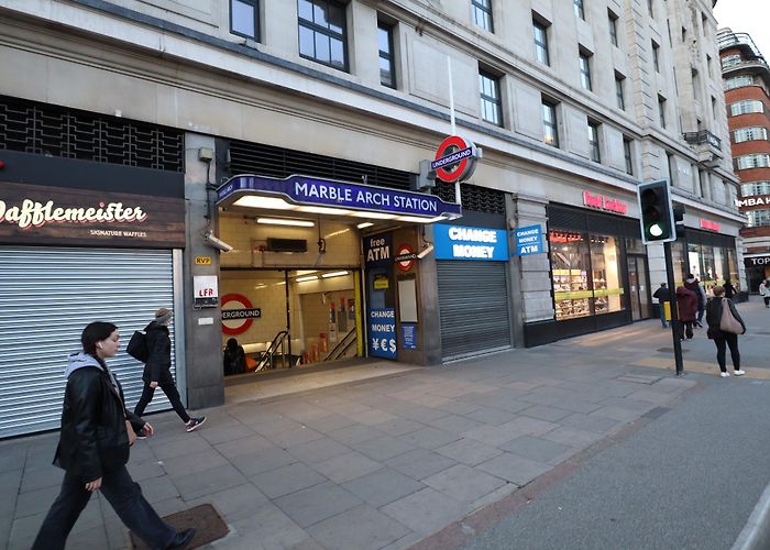 Marble Arch tube photo