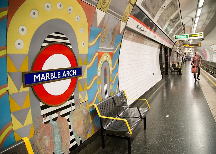 Marble Arch tube photo