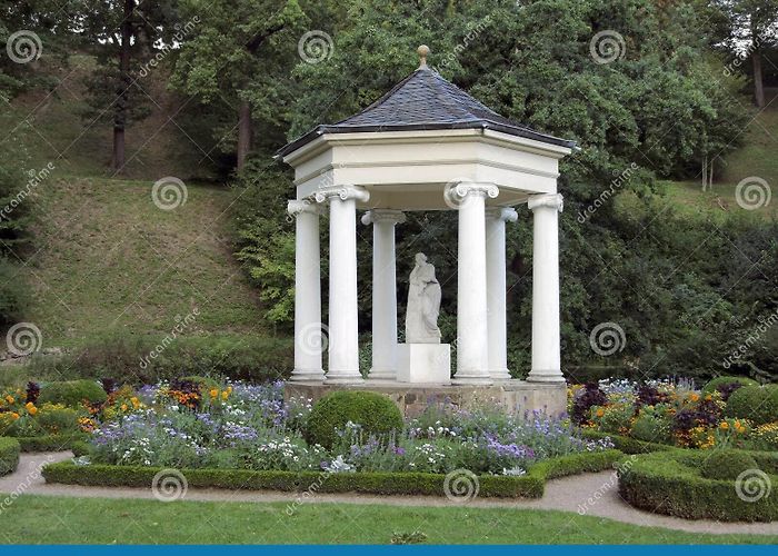 Tiefurt Mansion and Park Pavillon at Schloss Belvedere Stock Photo - Image of historic ... photo