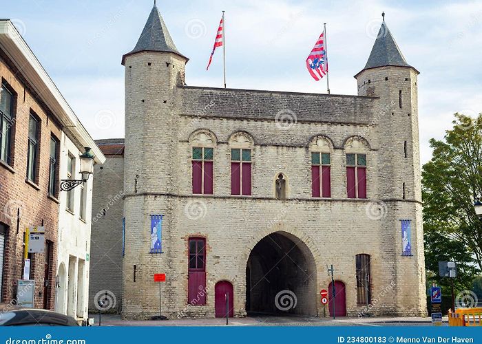 Kruispoort Kruispoort Gate in the Old Town of Bruges Editorial Stock Photo ... photo