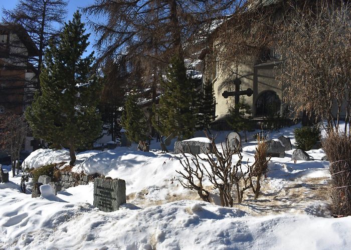 Mountaineers' cemetery Winter Things To Do in Zermatt for Non-Skiers [2024] — Beyond The Bay photo
