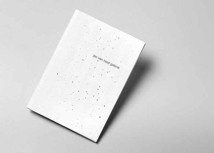 Jan van Hoof Galerie Jan van Hoof Gallery – XXV - Autograph | Peter Korsman photo