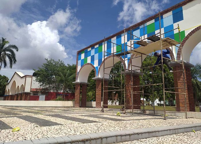 Parque da Maternidade Pintura xadrez no Parque da Maternidade gera polêmica em Rio ... photo