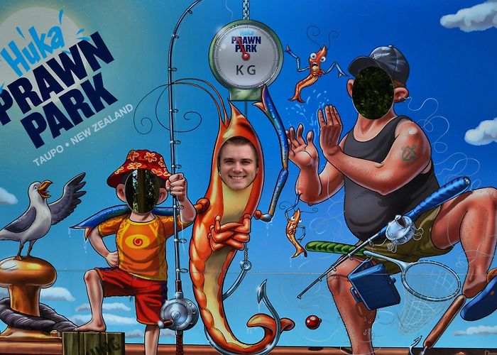 Huka Prawn Park Taking on Taupo - Prawn Fishing and Huka Falls | Exploring Kiwis photo