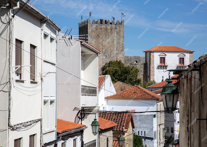 Belmonte Castle Premium Photo | Village and belmonte castle, portugal photo