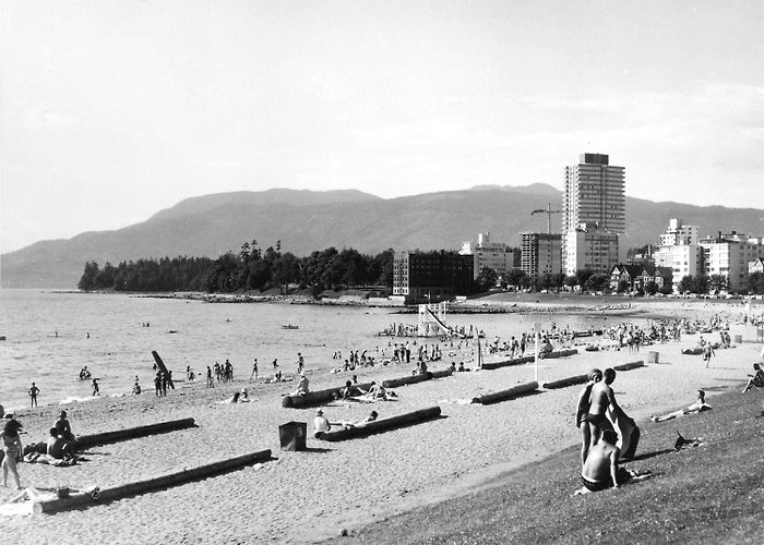 English Bay Then and Now English Bay photo