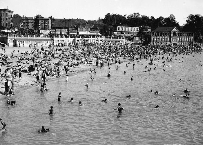 English Bay English Bay scene - City of Vancouver Archives photo