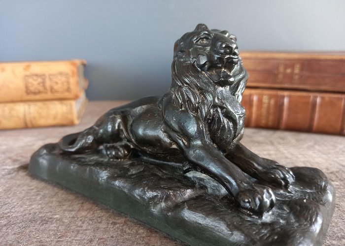 Lion de Belfort Gardien monument Antique Lion Statue - Etsy photo