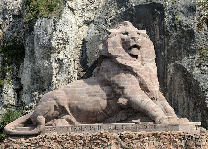 Lion de Belfort Gardien monument GC7B8E6 Le Lion de Belfort - Virtual Reward (Virtual Cache) in ... photo