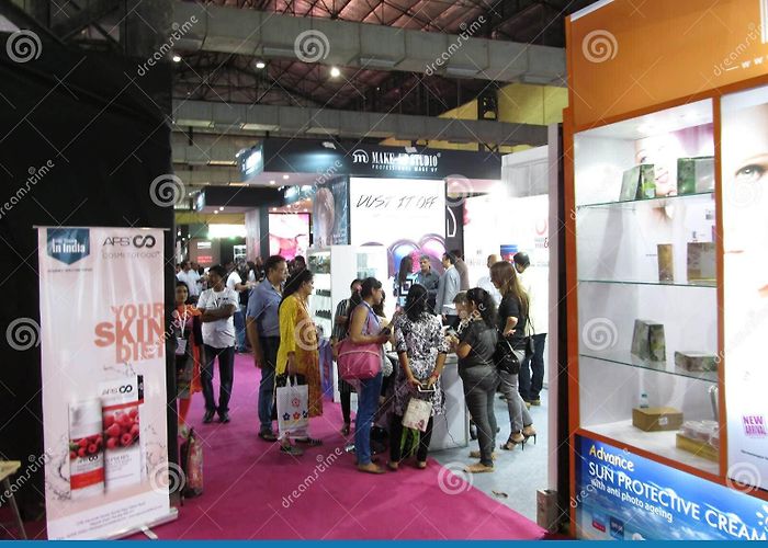 Bombay Exhibition Centre Crowd Professional Beauty Expo 2015 Stock Photos - Free & Royalty ... photo