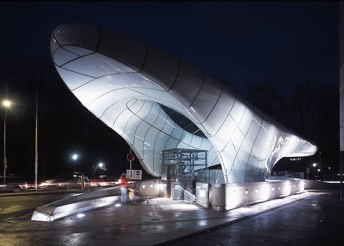 Hungerburgbahn Nordpark Railway Stations – Zaha Hadid Architects photo