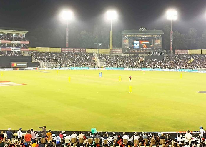 Mohali Cricket Stadium Punjab Cricket Association Stadium in Chandigarh Sector 63 Phase 9 ... photo