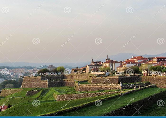 Fortaleza Fortaleza of Valenca with Defensive Walls of the Fortress in the ... photo