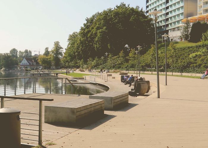 Großer Segeberger See Seepromenade am Großen Segeberger See photo