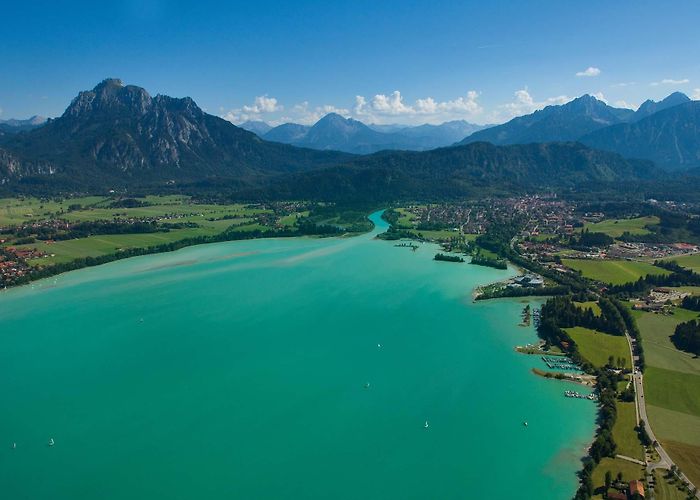 Forggensee Lakes around Füssen - beautiful lakes in the Allgäu photo