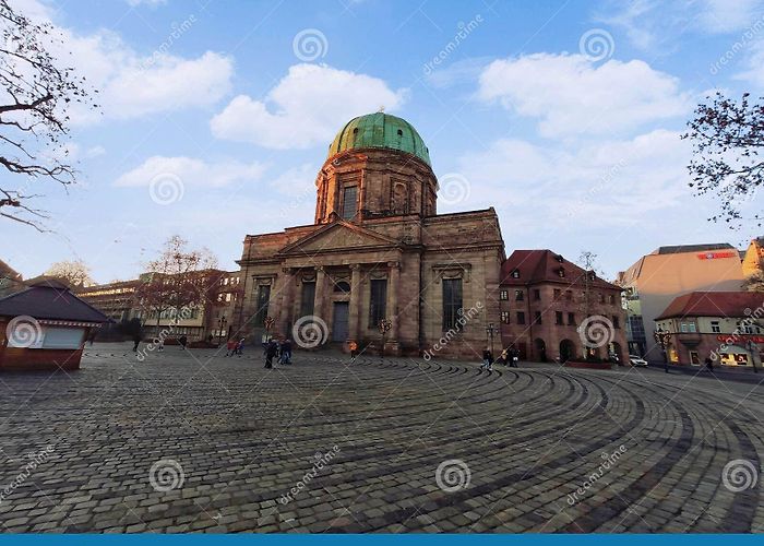 Elisabethkirche Church St. Elisabeth in the Center of Nuremberg Editorial Photo ... photo