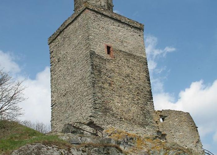 Burgruine Falkenstein Short tour from Hohemark to Falkenstein Castle • Mountain Biking ... photo