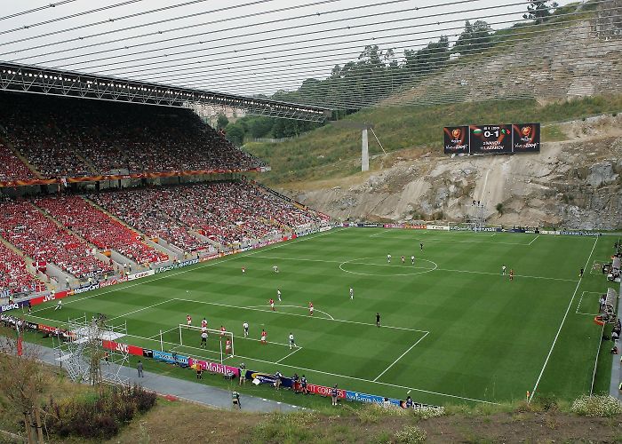Braga Municipal Stadium Inside the incredible 30,000-capacity stadium carved into a ... photo
