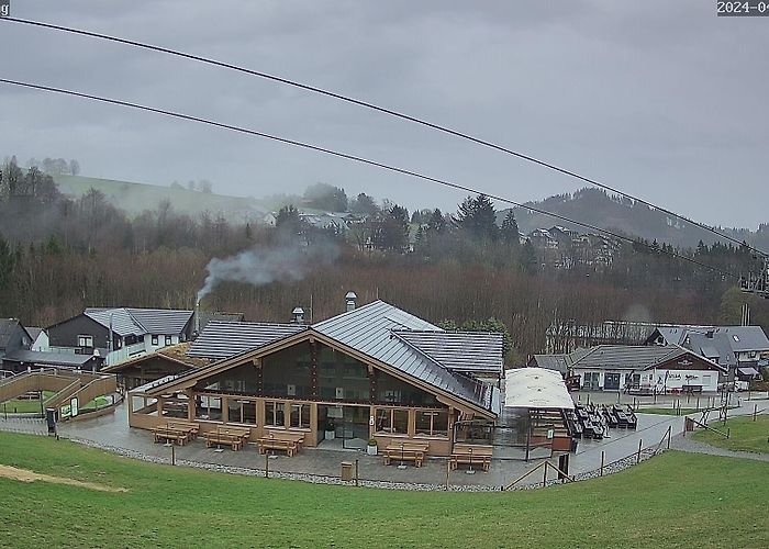 Schlossberg Ski Lift Webcam Ritzhagen Lift: Restaurant 588 m... • Sauerland Hessen ... photo