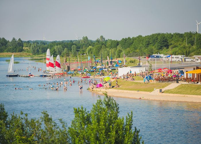 Lake Schladitzer Rackwitz photo