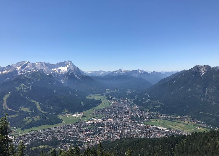 Wank Mountain Classic Mountain Town | summit of Mount Wank | Garmisch ... photo