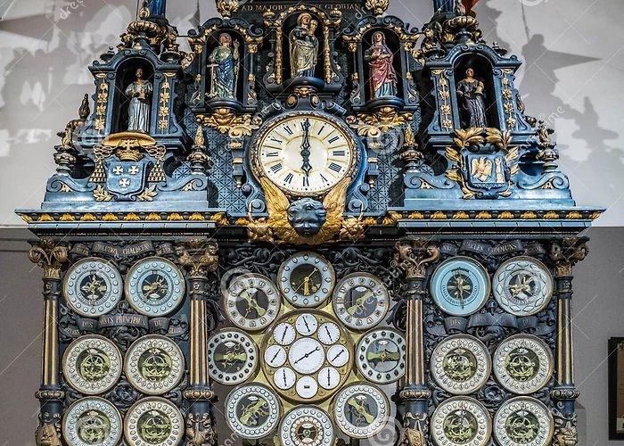 Saint-Jean Cathedral Besançon BESANCON/FRANCE - SEPTEMBER 13 : View of the Astronomical Clock ... photo