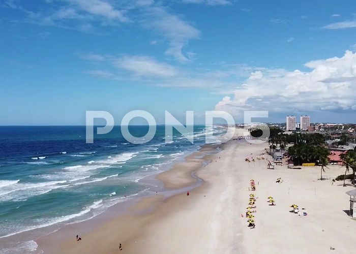 Praia do Futuro Praia do futuro, Fortaleza Ceará | Stock Video | Pond5 photo