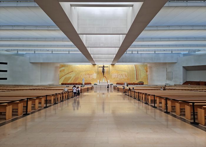 Church of the Holy Trinity Basilica of the Holy Trinity - Fátima, Portugal. : r/europe photo
