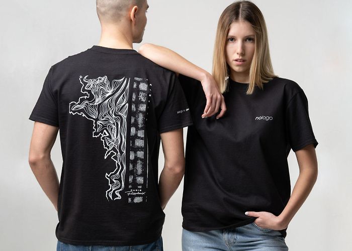 Jean Stablinski Indoor Velodrome Paris-Roubaix "Arenberg" Cycling Classics T-shirt + Artwork Print ... photo