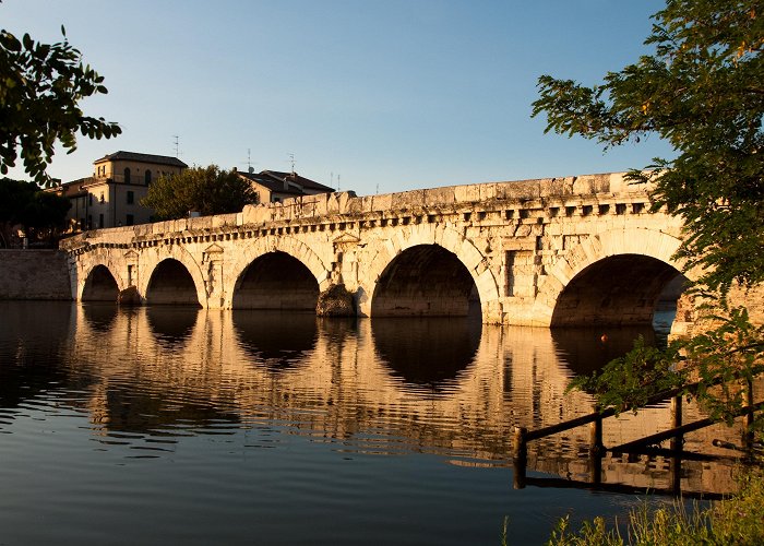 Tiberius Bridge The Bridge of Tiberius in Rimini – AVRVM – EU photo