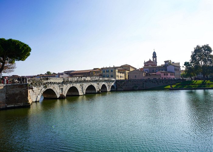 Tiberius Bridge Tiberius bridge, a passage dated 14 AD - Visit Rimini photo