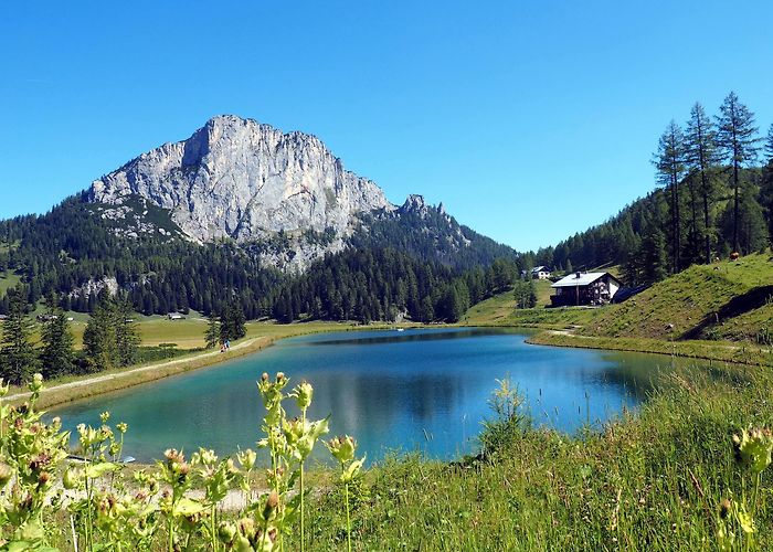 Frauenkarlift Warscheneck variant Schilehrersteig, Totes Gebirge East • Mountain ... photo
