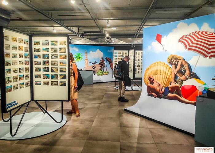 Musee De La Poste Nouvelles du paradis, the vacation postcard: the sunny exhibition ... photo