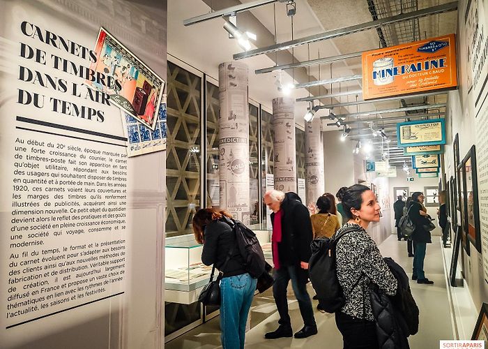 Musee De La Poste Carnets de timbres dans l'air du temps, the original exhibition at ... photo