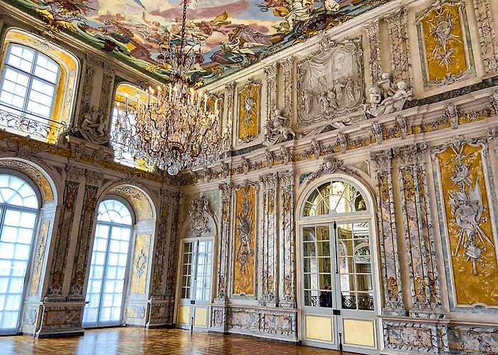 Castles Augustusburg and Falkenlust The beautiful rococo Augustusburg palace in Brühl photo