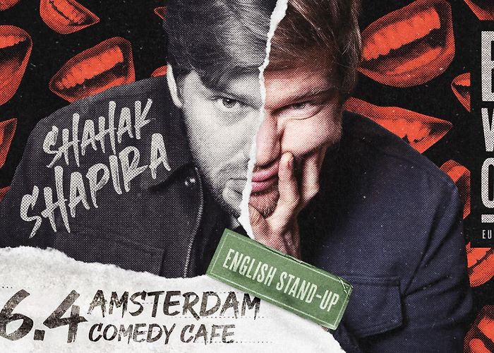 Comedy Café Amsterdam Shahak Shapira Bad Vibes Only - Comedy Café photo
