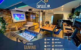 Capsule Gaming Balneo & Billard & Babyfoot & Sauna 2 Chambres Валенсиен Exterior photo