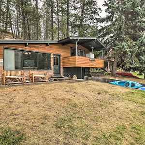 Flathead Lake Waterfront Cabin With Dock And Kayaks Villa Поулсън Exterior photo