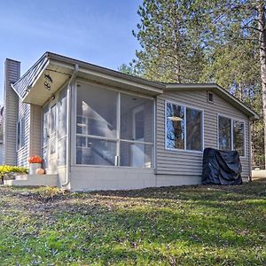 Riverfront Grayling Retreat With Fire Pit And Dock! Villa Bucks Exterior photo