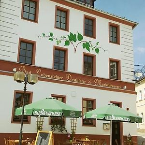 Hotel Marktbrauerei Бад Лобенщайн Exterior photo