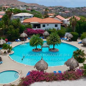 Tropical Bungalow In Seru Coral Resort Curacao With Beautiful Gardens, Privacy And Large Pool Вилемстад Exterior photo
