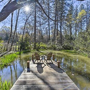 Secluded Cottage On 2 And Acres With Pond, Dock And Bbq Грас Вали Exterior photo