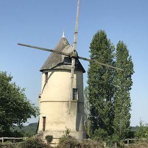 Moulin A Vent Le Champ Du Trail Villa Saint-Cyr-des-Gats Exterior photo