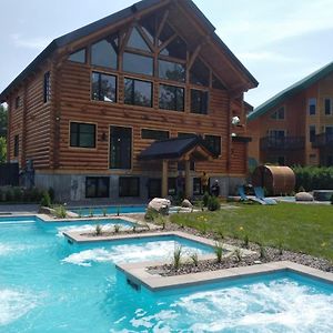 Chalets Et Spa Lac Saint-Jean Шамбор Exterior photo