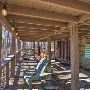 Scenic Greers Ferry Cabin With Deck And Fire Pit! Villa Heber Springs Exterior photo