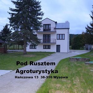Pod Rusztem Agroturystyka Apartment Wysowa-Zdrój Exterior photo