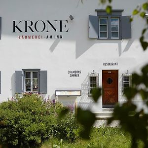 Krone Saeumerei Am Inn Ла Пунт-Шамю Exterior photo