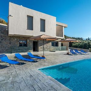 Modern Private Villa With Infinity Pool Ираклио Exterior photo