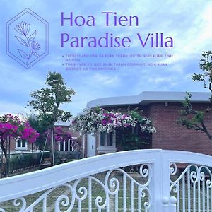 Hoa Tien Paradise Villa Ха Тинх Exterior photo